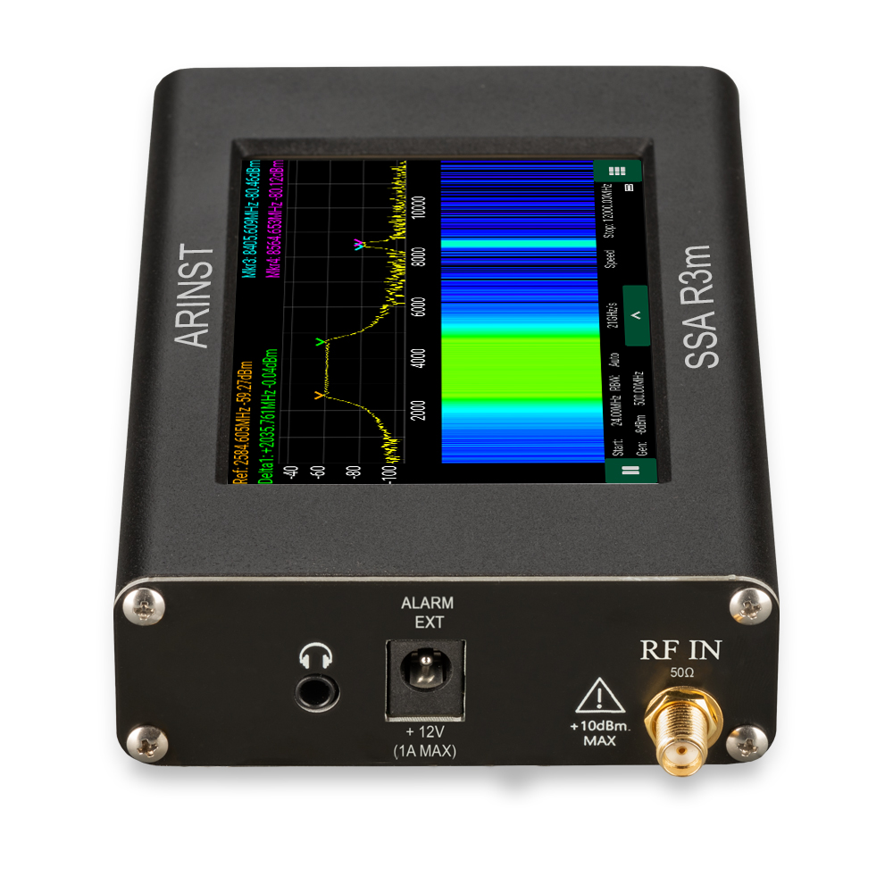 Arinst SSA R3m портативный анализатор спектра, 140МГц - 7ГГц